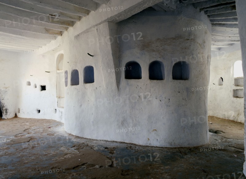 House interior in one of the five cities of the Mzab valley