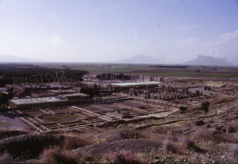 View of the Persepolis ruins