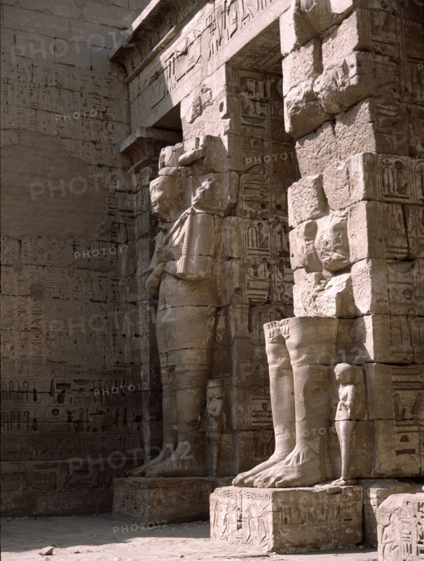 The mortuary temple of Ramesses III at Medinet Habu