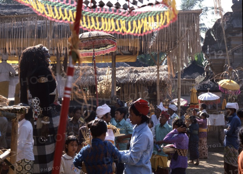 The Balinese version of Hinduism has an elaborate calender of festivals associated with each major temple