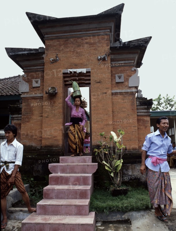The Balinese version of Hinduism has an elaborate calender of festivals associated with each major temple