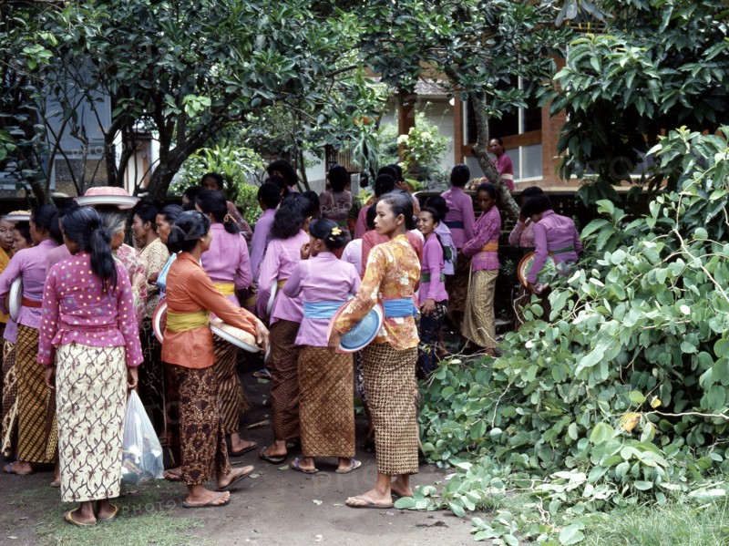 The Balinese version of Hinduism has an elaborate calender of festivals associated with each major temple
