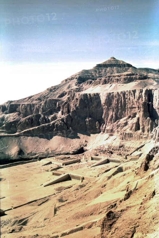 The funerary temple of Queen Hatshepsut at Deir el-Bahari