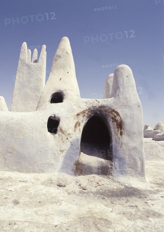 The cemetery of Melita, one of the five Mzab valley cities