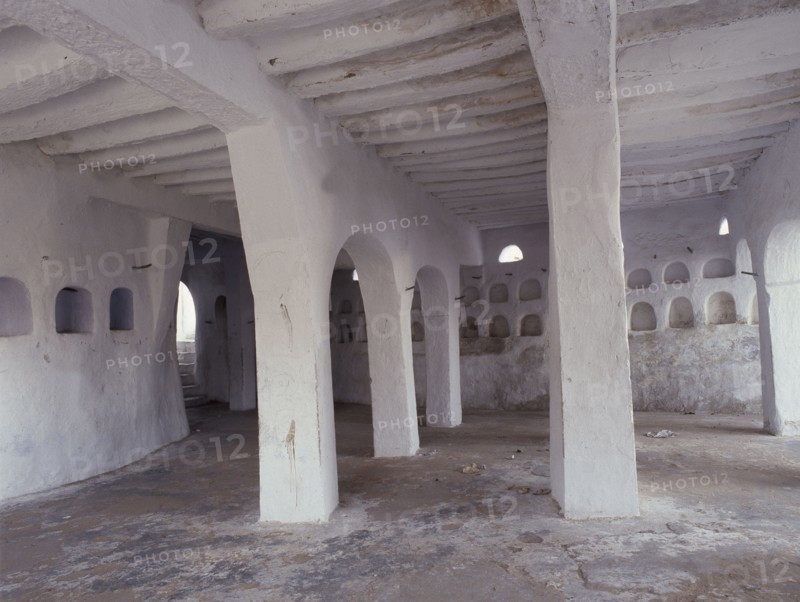 House interior in one of the five cities of the Mzab valley