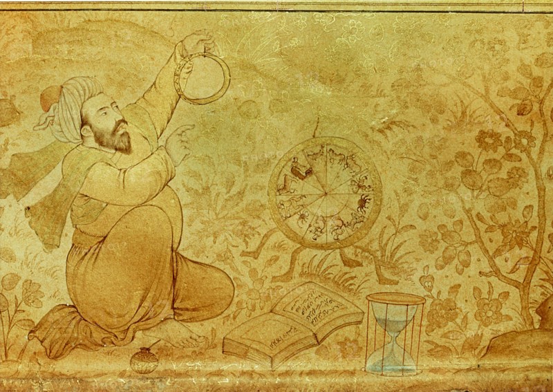 A margin drawing from the folio of Jahangir's Album