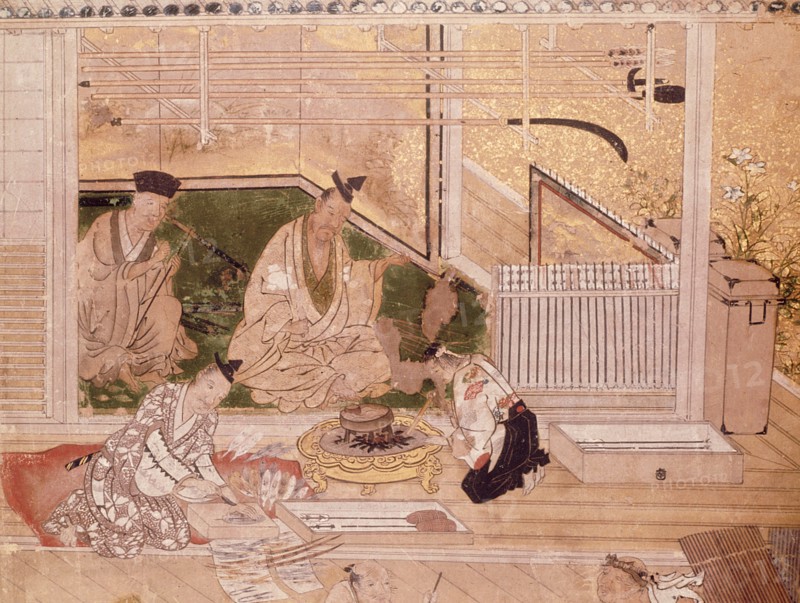'Artisans screen' (detail)