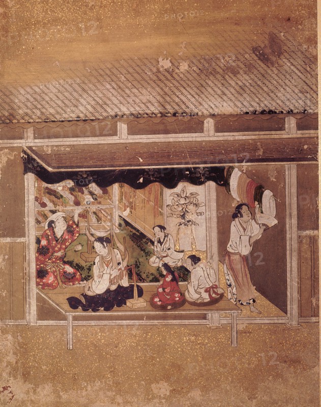 'Artisans screen' (detail)