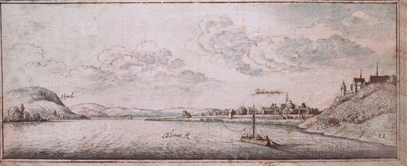 Drawing by the Bohemian artist Vaclav Hollar (13/7/1607   25/3/1577)