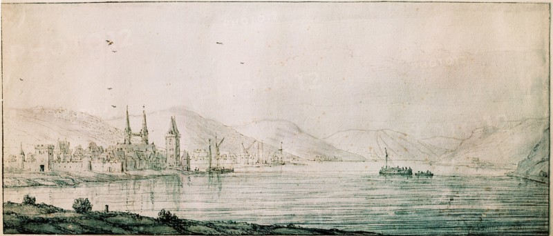 Drawing by the Bohemian artist Vaclav Hollar (13/7/1607   25/3/1577)