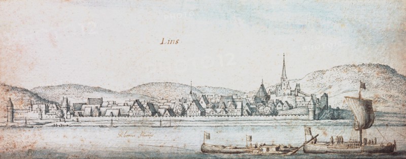 Drawing by the Bohemian artist Vaclav Hollar (13/7/1607   25/3/1577)