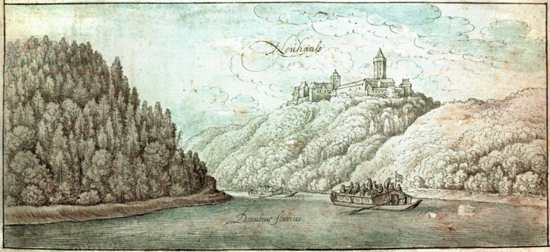 Drawing by the Bohemian artist Vaclav Hollar (13/7/1607   25/3/1577)