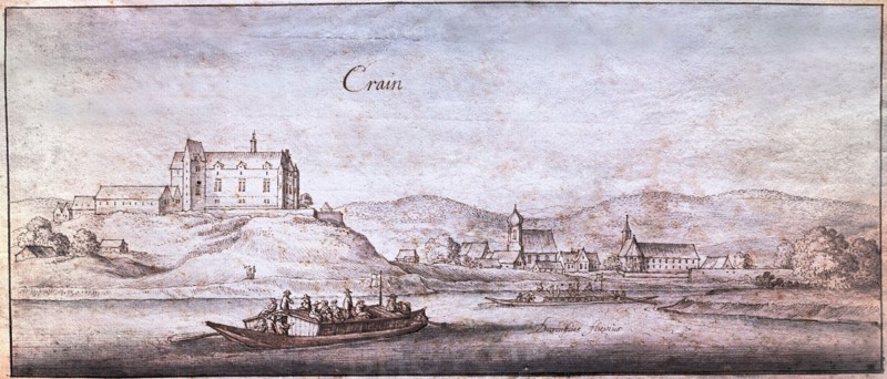 Drawing by the Bohemian artist Vaclav Hollar (13/7/1607   25/3/1577)