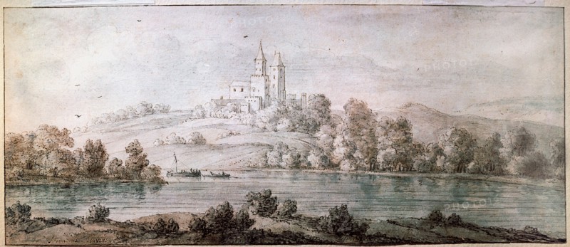 Drawing by the Bohemian artist Vaclav Hollar (13/7/1607   25/3/1577)