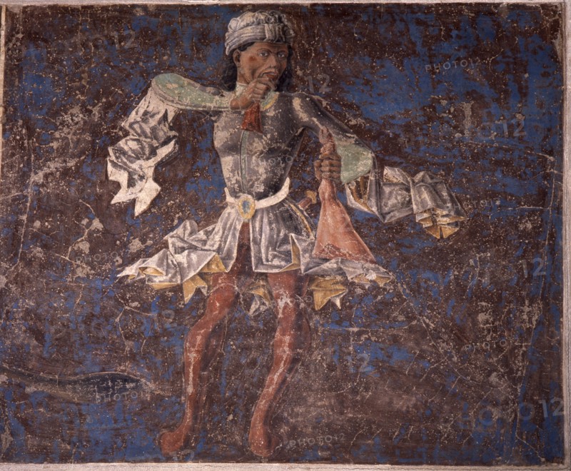 Allegorical representation of the signs of the zodiac from the 'Palace of Joy', by Cosme Tura