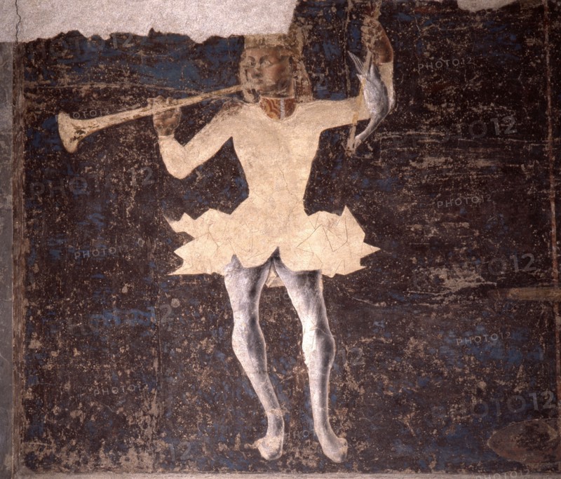 Allegorical representation of the signs of the zodiac from the 'Palace of Joy', by Cosme Tura