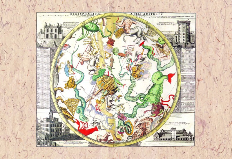 South Celestial Sky 1745