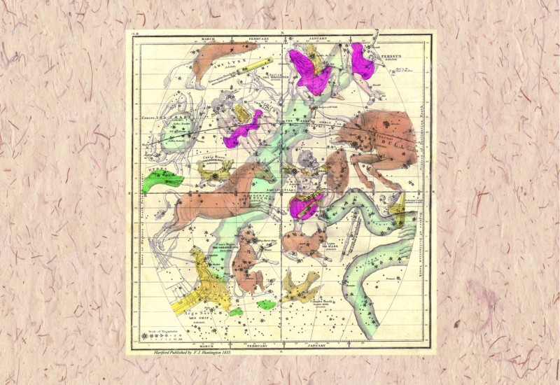 Constellations Including Orion 1835