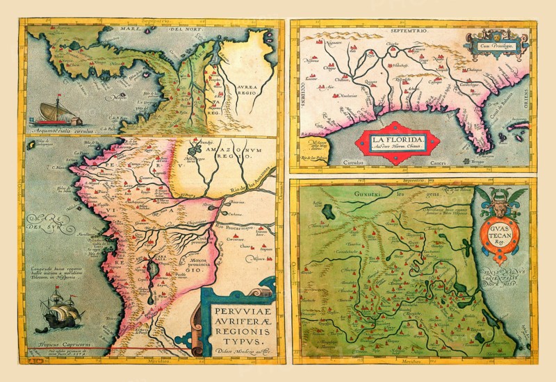 Three Maps 1602