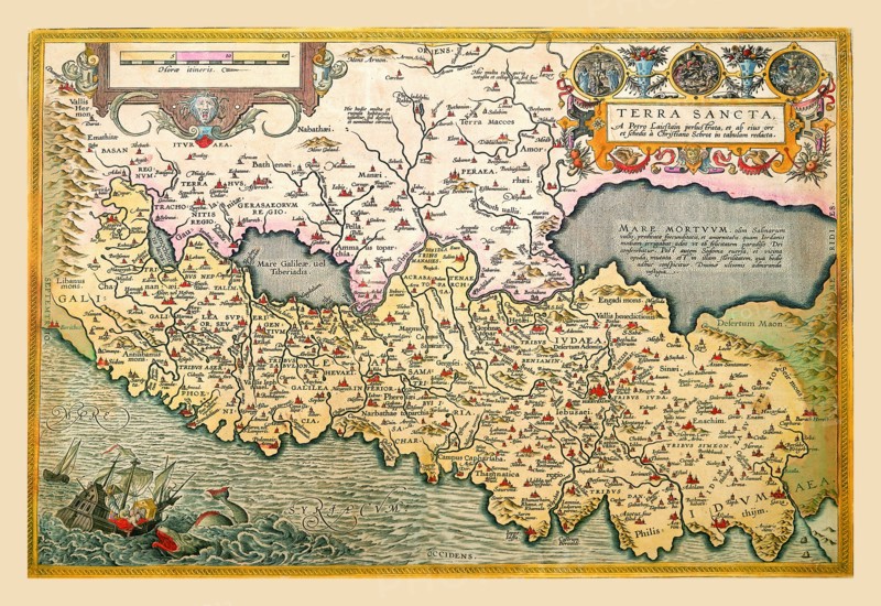 Map of Northern Italy 1602