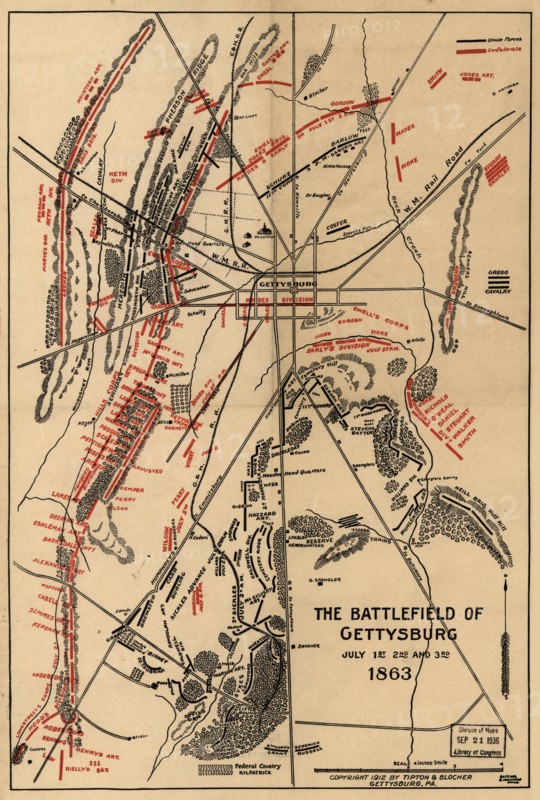 Battle of Gettysburg #1 1863