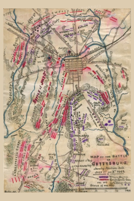 Battle of Gettysburg #3 1863