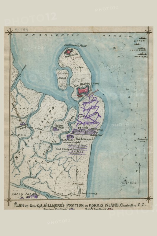 Morris Island or Ft. Wagner #2 1863