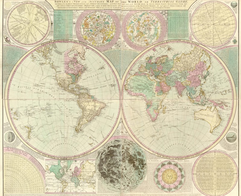 World Map 1789