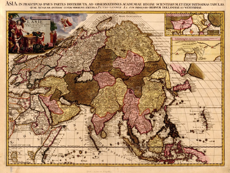Map of Asia 1680