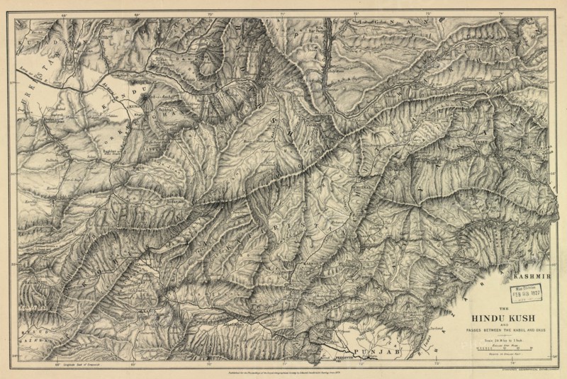 Pakistan, Hindu Kush 1879