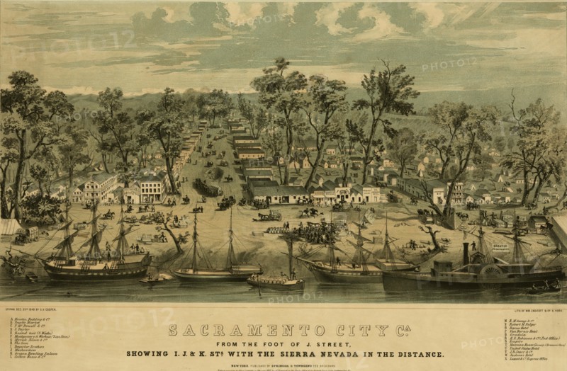 Sacramento, California 1850 1850