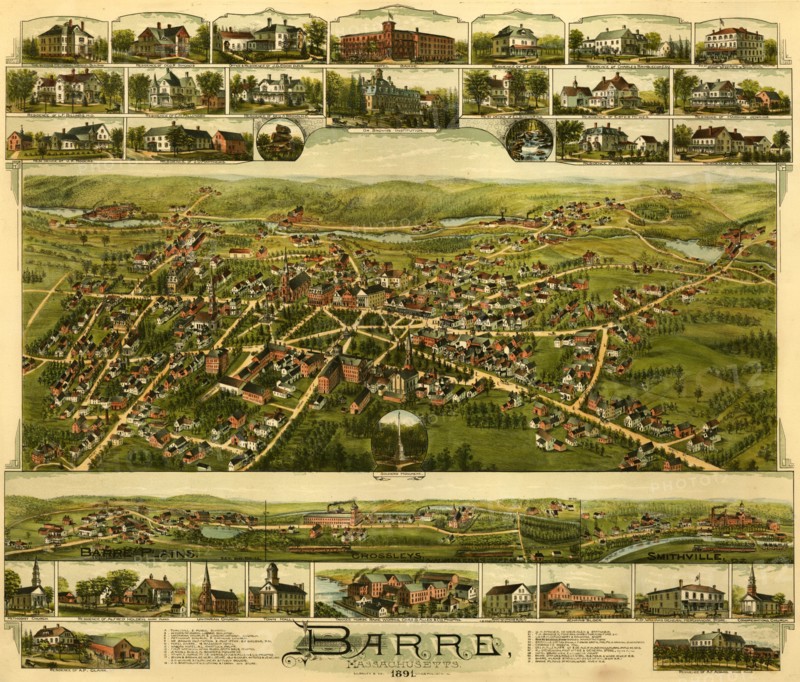Barre, Massachusetts 1891 1891