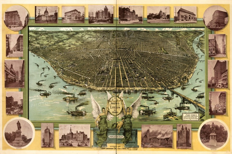 Saint Louis, Missouri 1896 1896