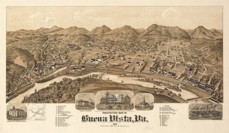 Buena Vista, Virginia 1891 1891
