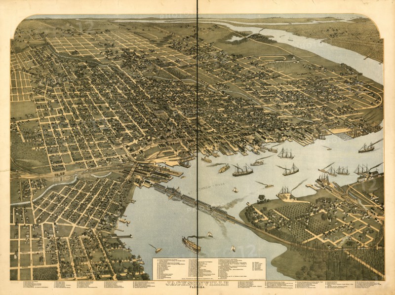 Jacksonville, Florida 1893 1893