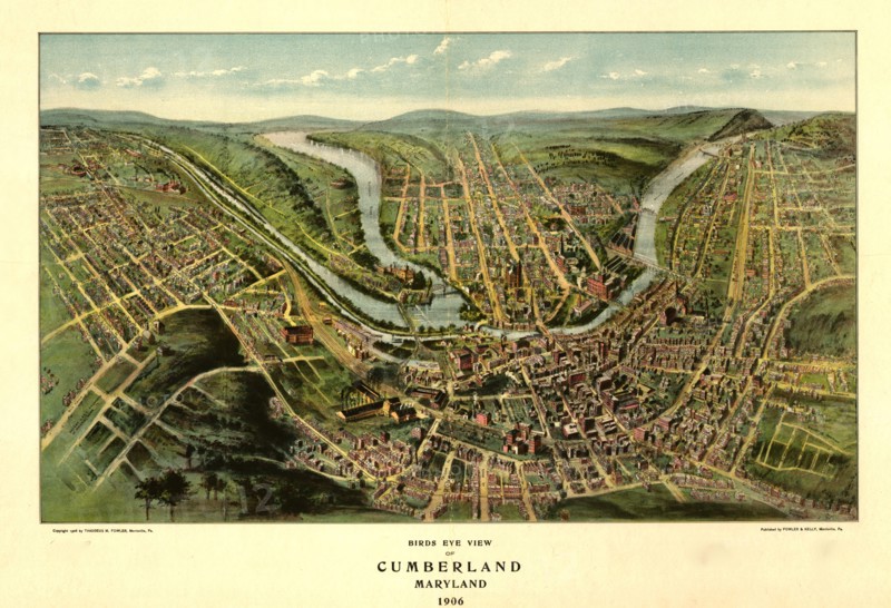 Cumberland, Maryland 1906 1906