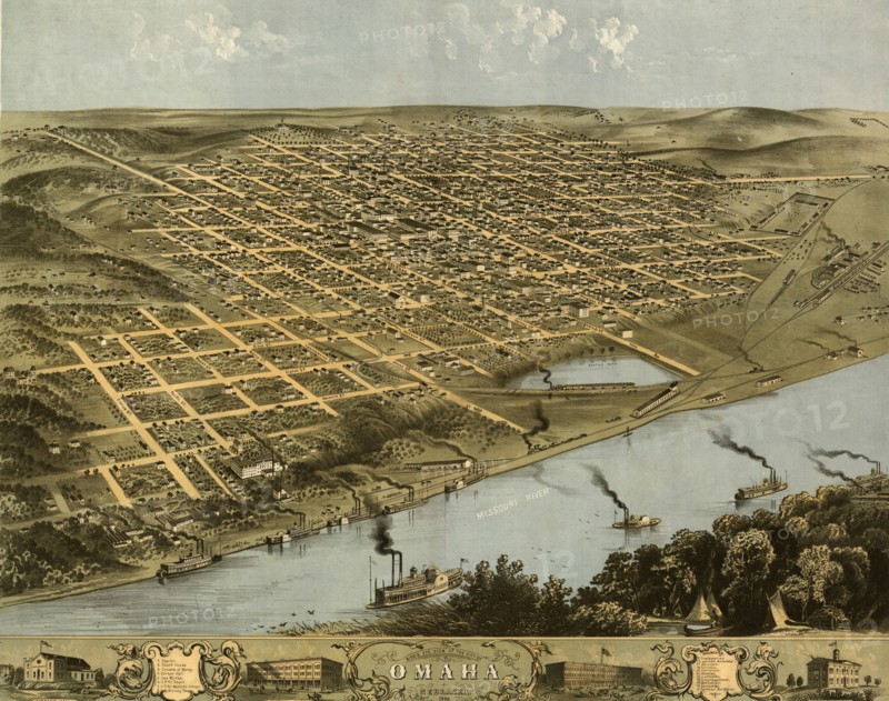 Omaha, Nebraska 1868 1868