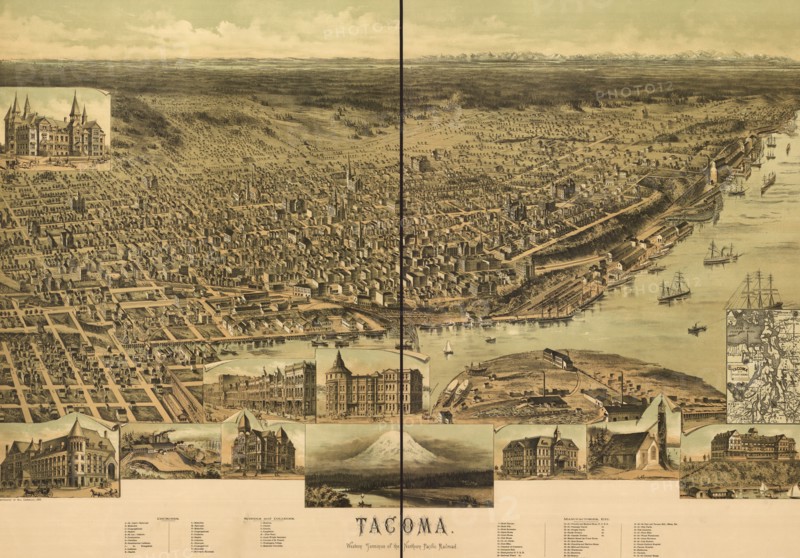 Tacoma, Washington 1890 1890