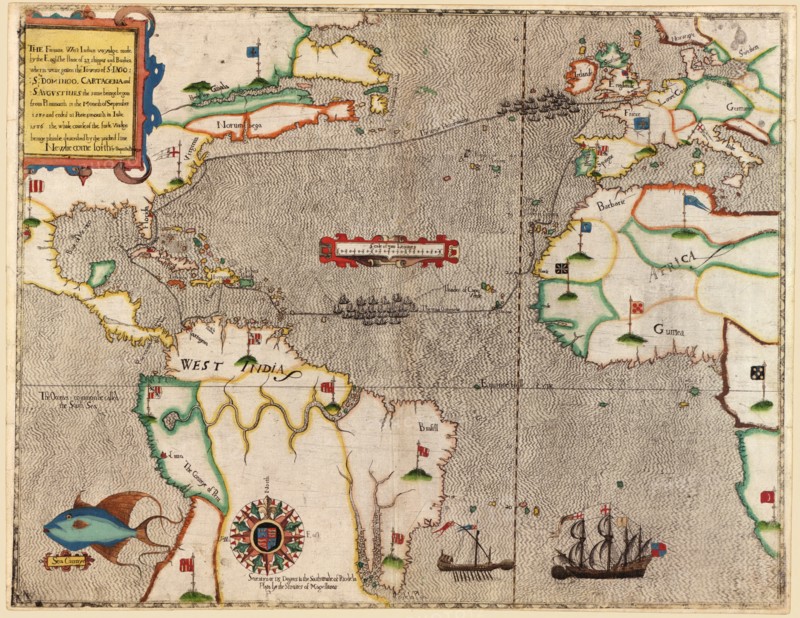 Sir Francis Drake in Santa Domingo 1589 1589