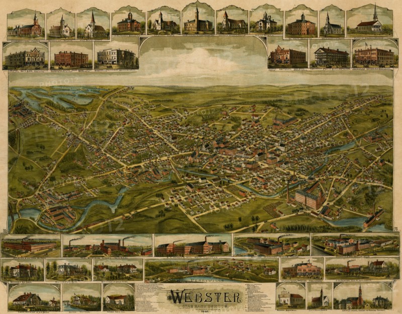 Webster, Massachusetts 1892 1892