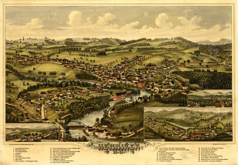Henniker, New Hampshire 1889 1889