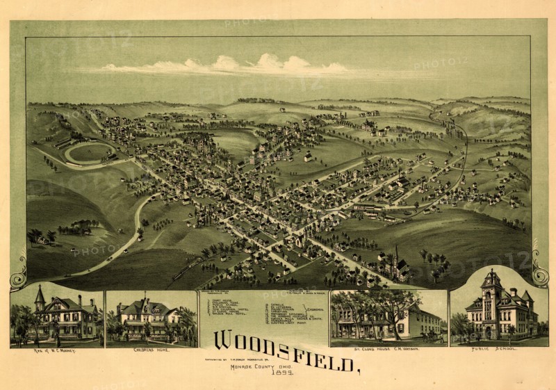 Woodsfield, Ohio 1899 1899