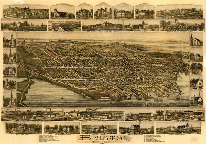 Bristol, Rhode Island 1891 1891