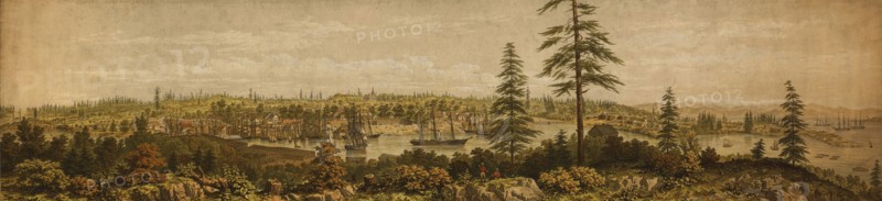 View of Victoria, Vancouver Island. 1860 1860