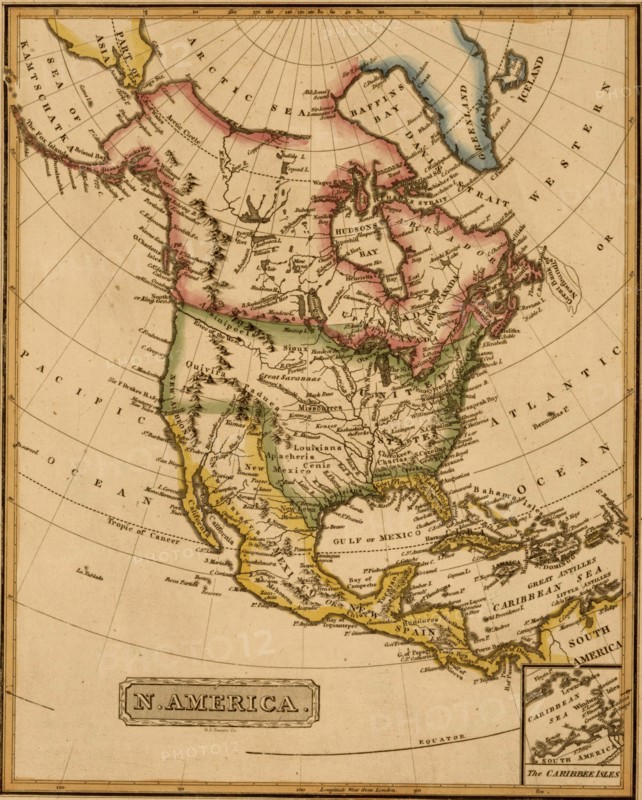 North America - 1817