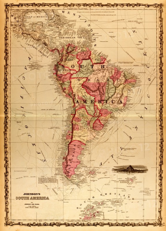 South America 1862