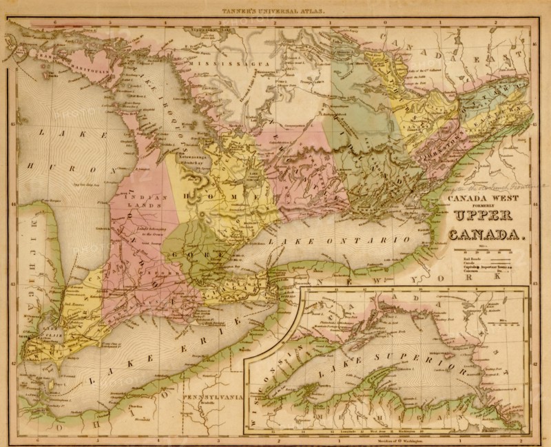 Upper Canada - 1844 1844