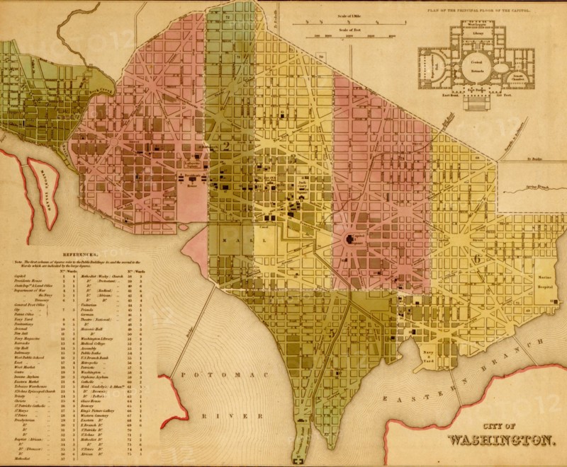 Washington DC - 1844 1844