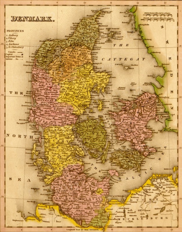 Denmark - 1844 1844