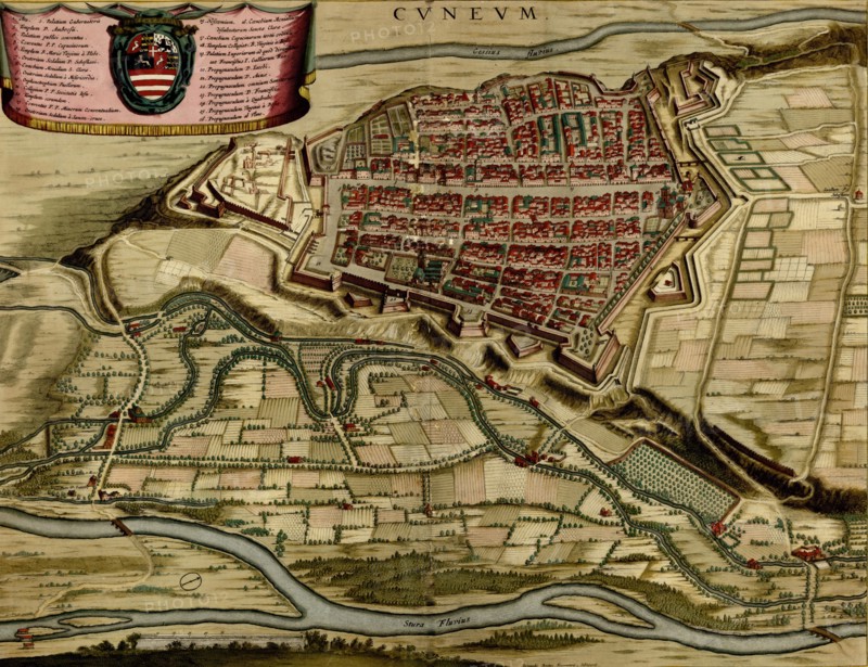 City of Cuneo - 1700 1700